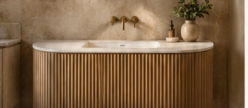 Fluted Vanities