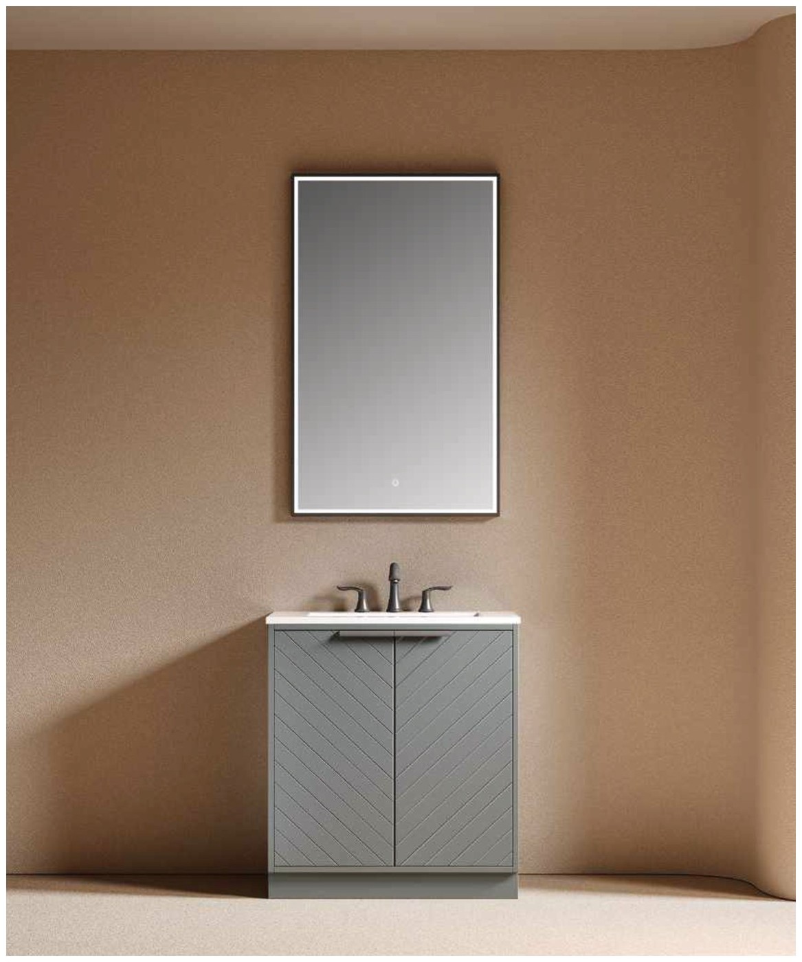 GOGO 6168 Freestanding Bathroom Vanity 6168