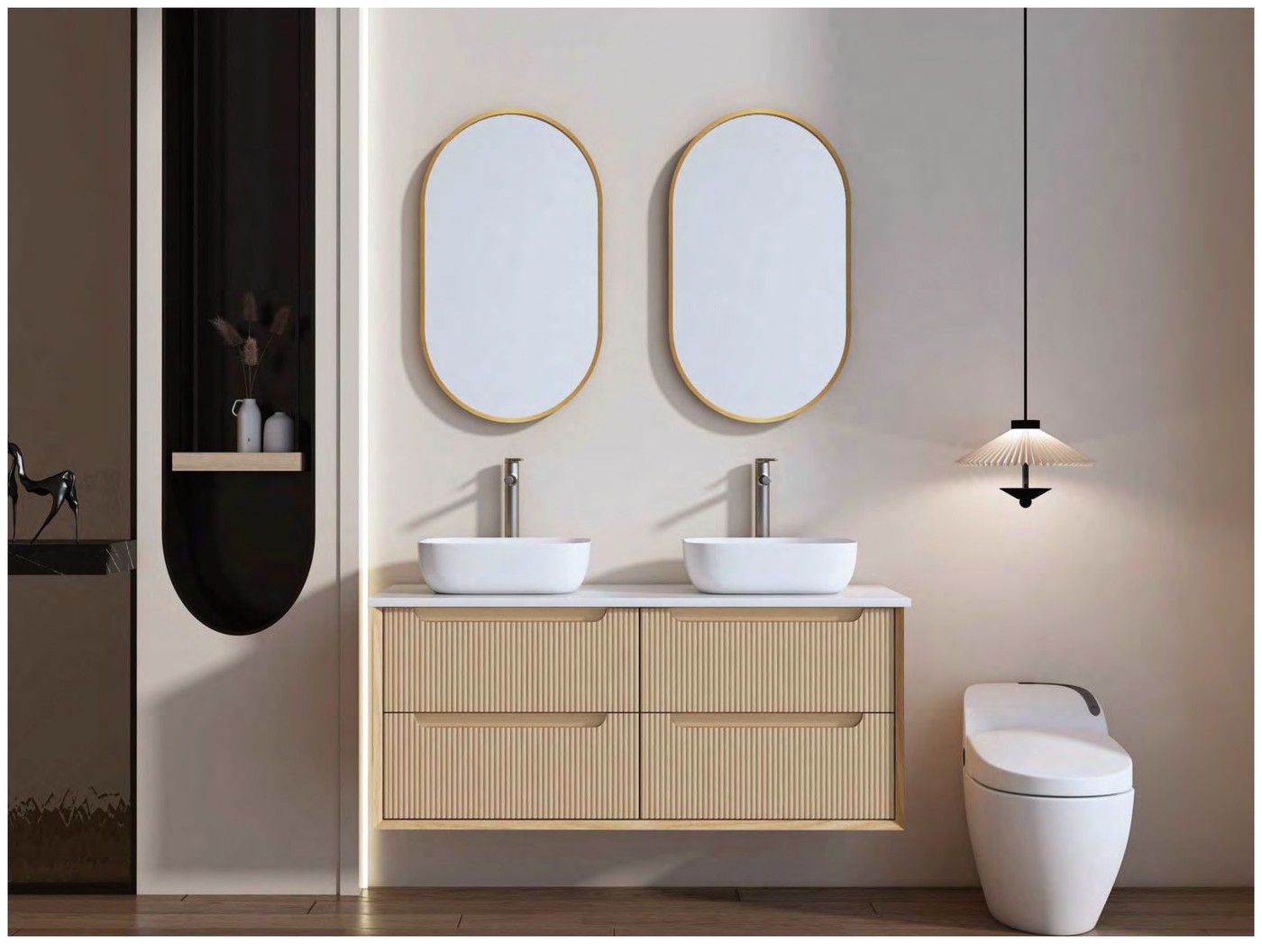 GOGO 6218 Freestanding Bathroom Vanity 6218